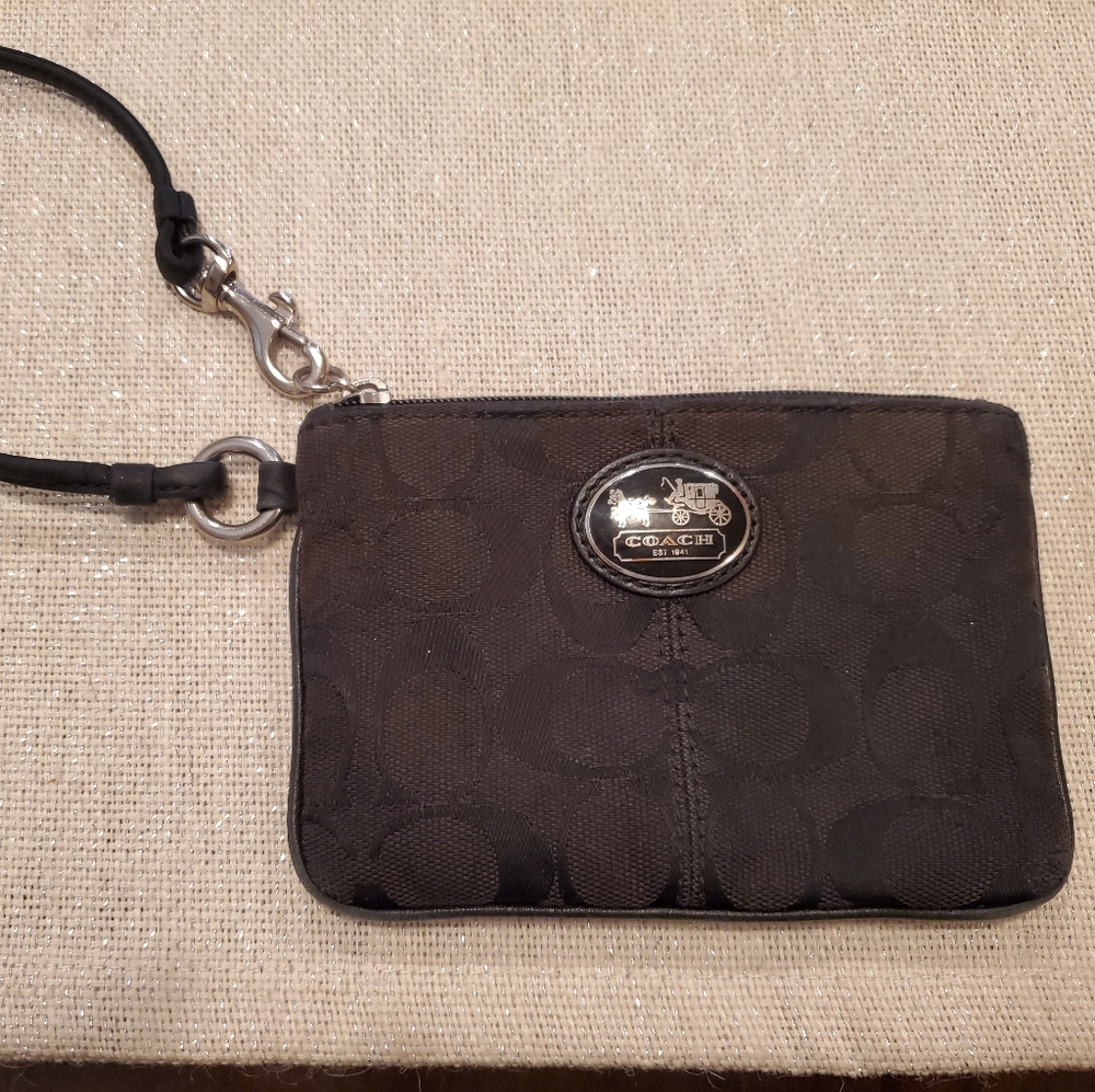 Small Coach Wristlet